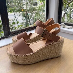 Tan Soludos Espadrilles- Worn Once!